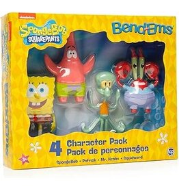 Bend-Ems Spongebob Squarepants 4 Pack Box Set