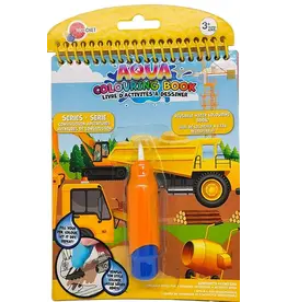 Aqua Coloring Book - Police & Construction Assorted