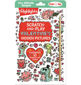 Scratch-and-Play Valentine's Hidden Pictures - Highlights