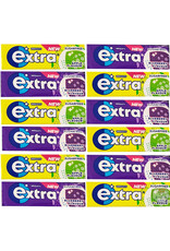 Wrigley Extra Apple & Blueberry Pieces Assorted (British)
