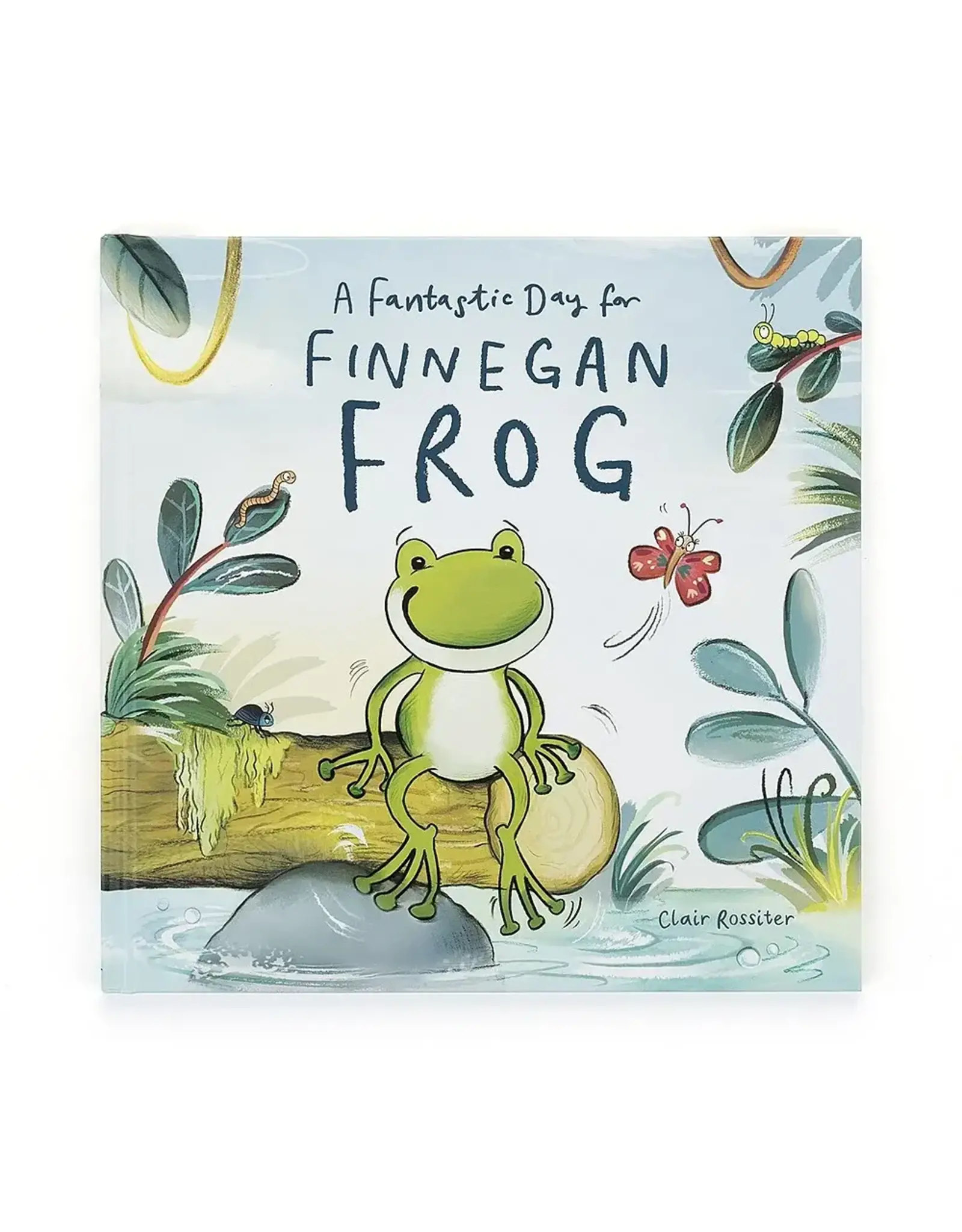 Jellycat A Fantastic Day For Finnegan Frog Book - Tumbleweed Toys
