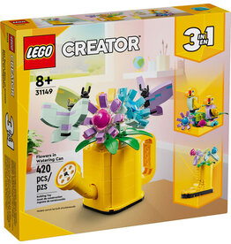 Lego Flowers in Watering Can