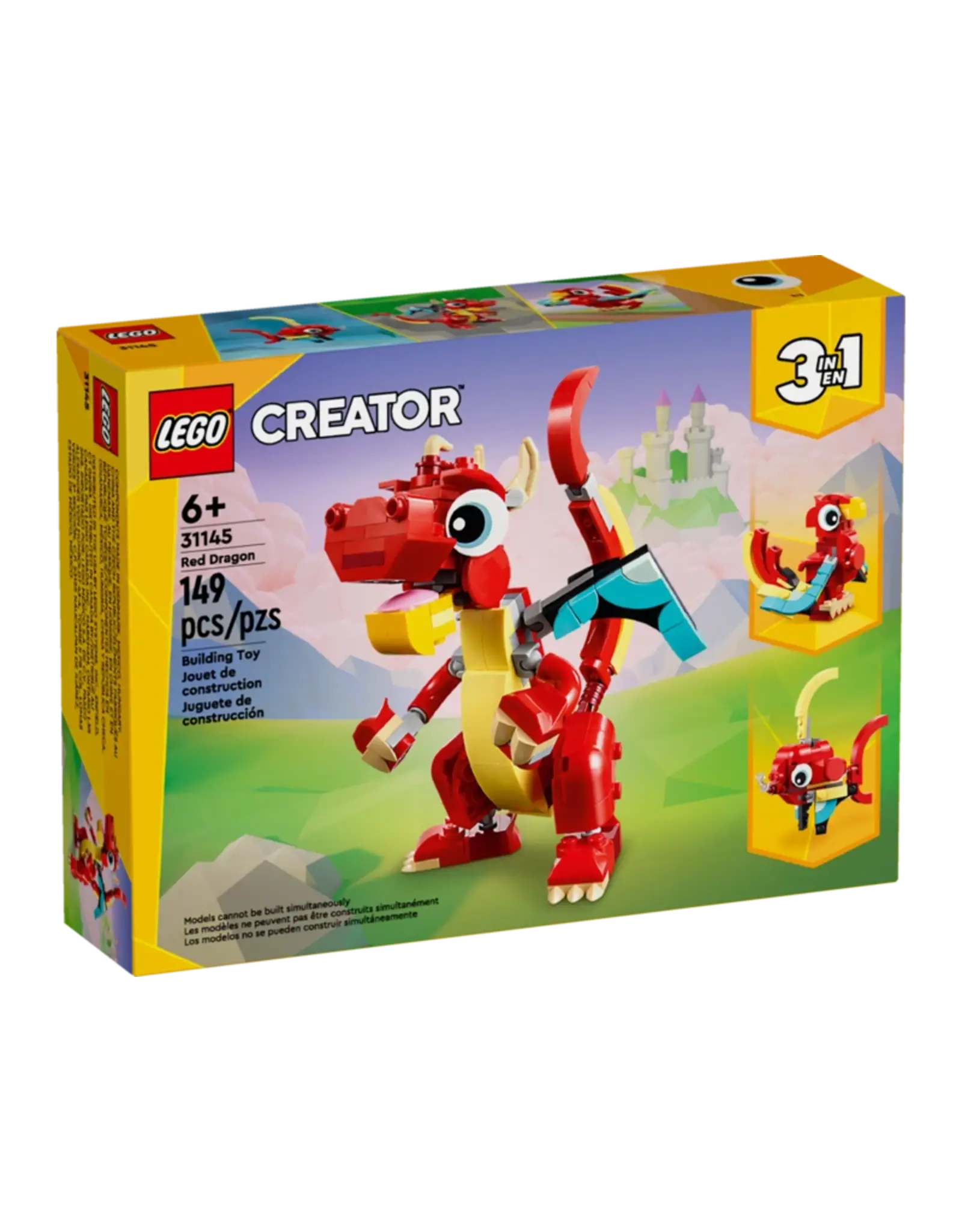 Lego Red Dragon