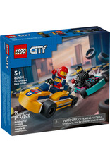 Lego Go-Karts and Race Drivers