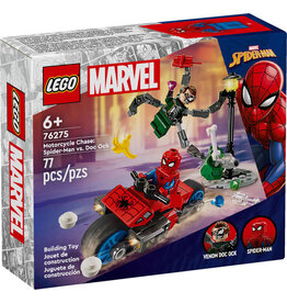 Lego Motorcycle Chase: Spider-Man vs. Doc Ock