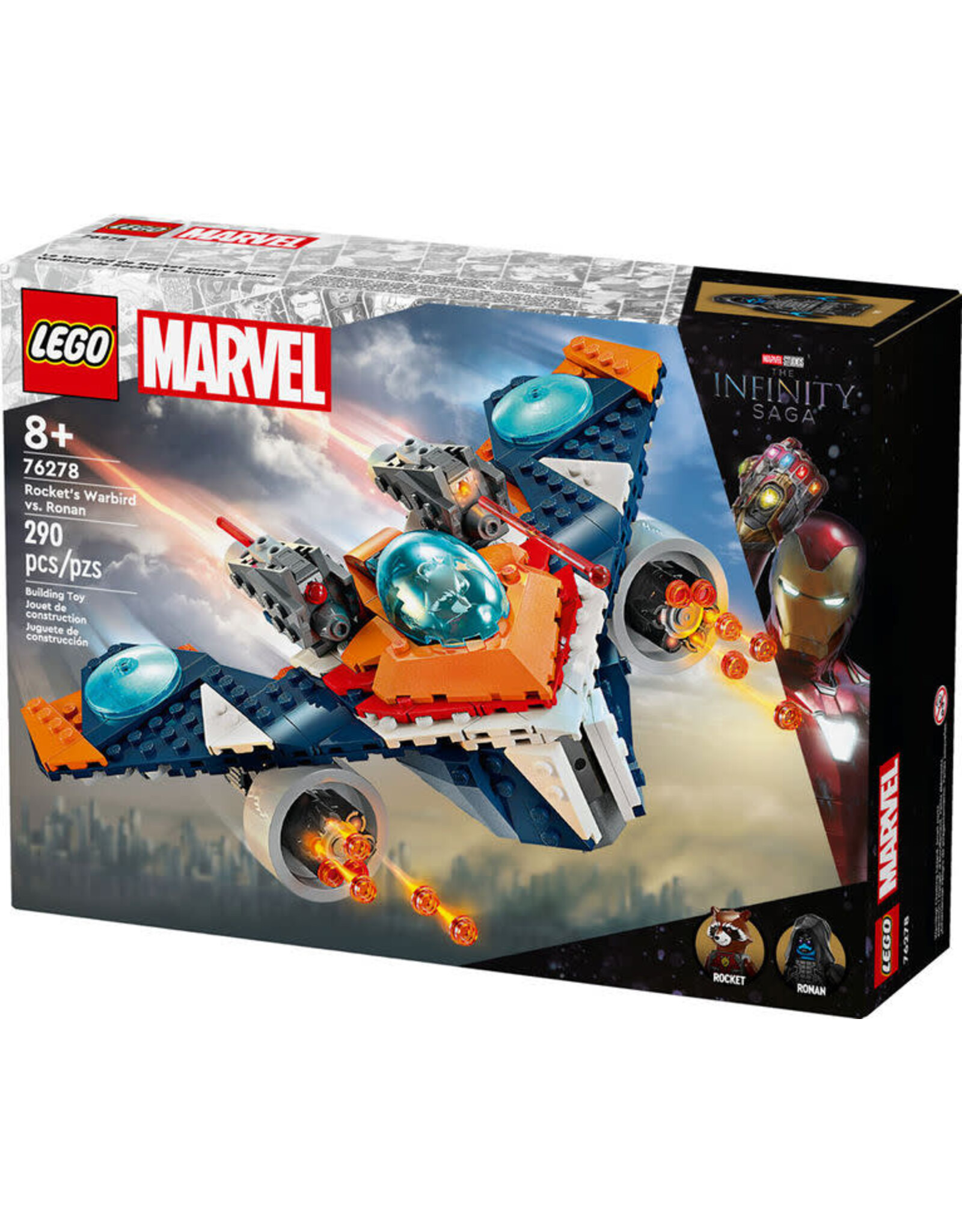 Lego Rocket's Warbird vs. Ronan