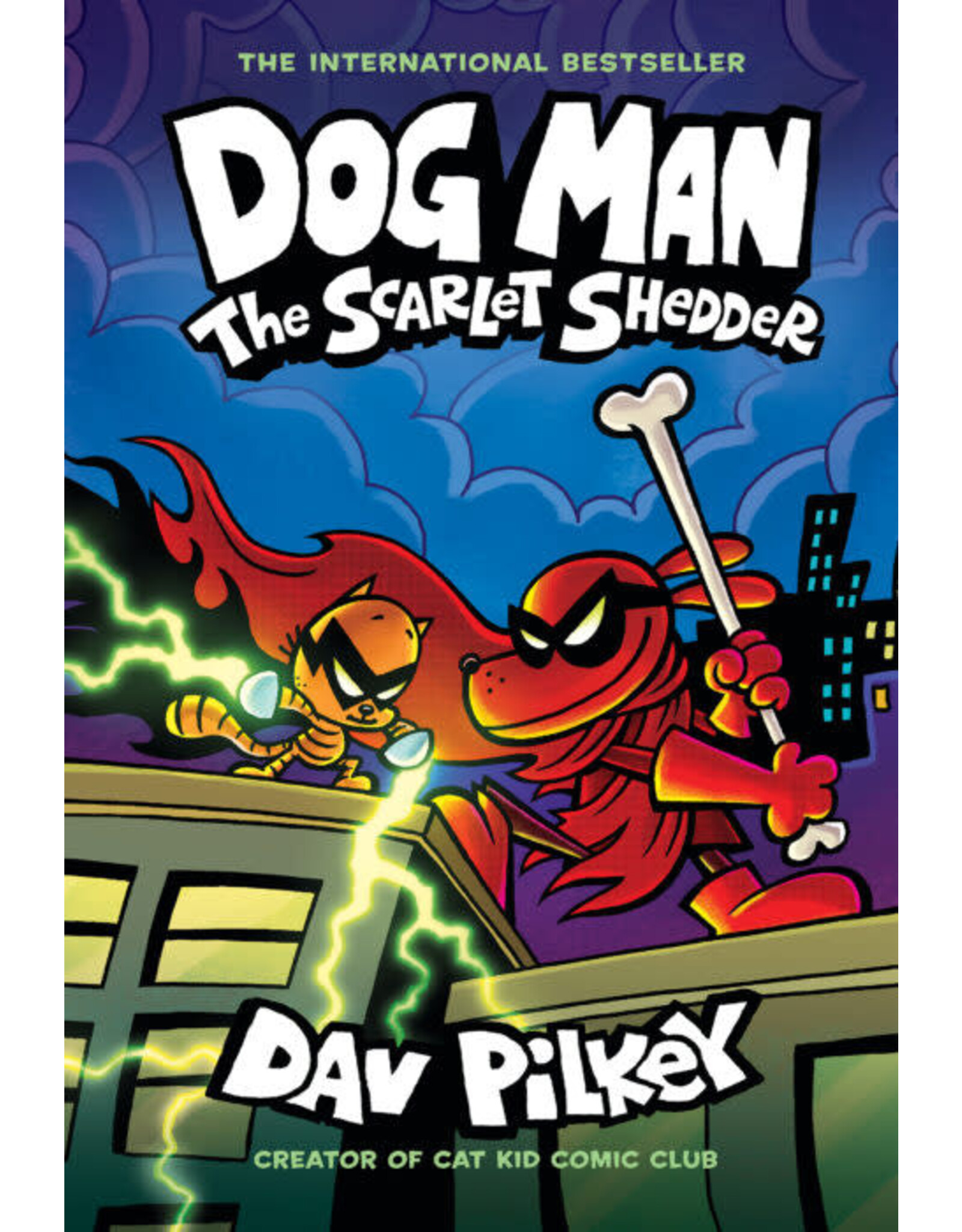 Scholastic Dog Man #12: The Scarlet Shedder