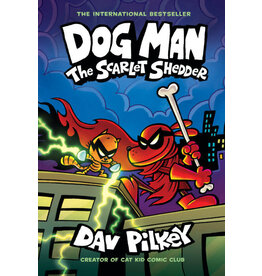 Scholastic Dog Man #12: The Scarlet Shedder