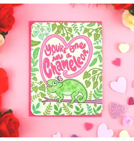 Turtle's Soup You're One in a Chameleon Card