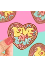 Turtle's Soup Love Is Love Vinyl Sticker