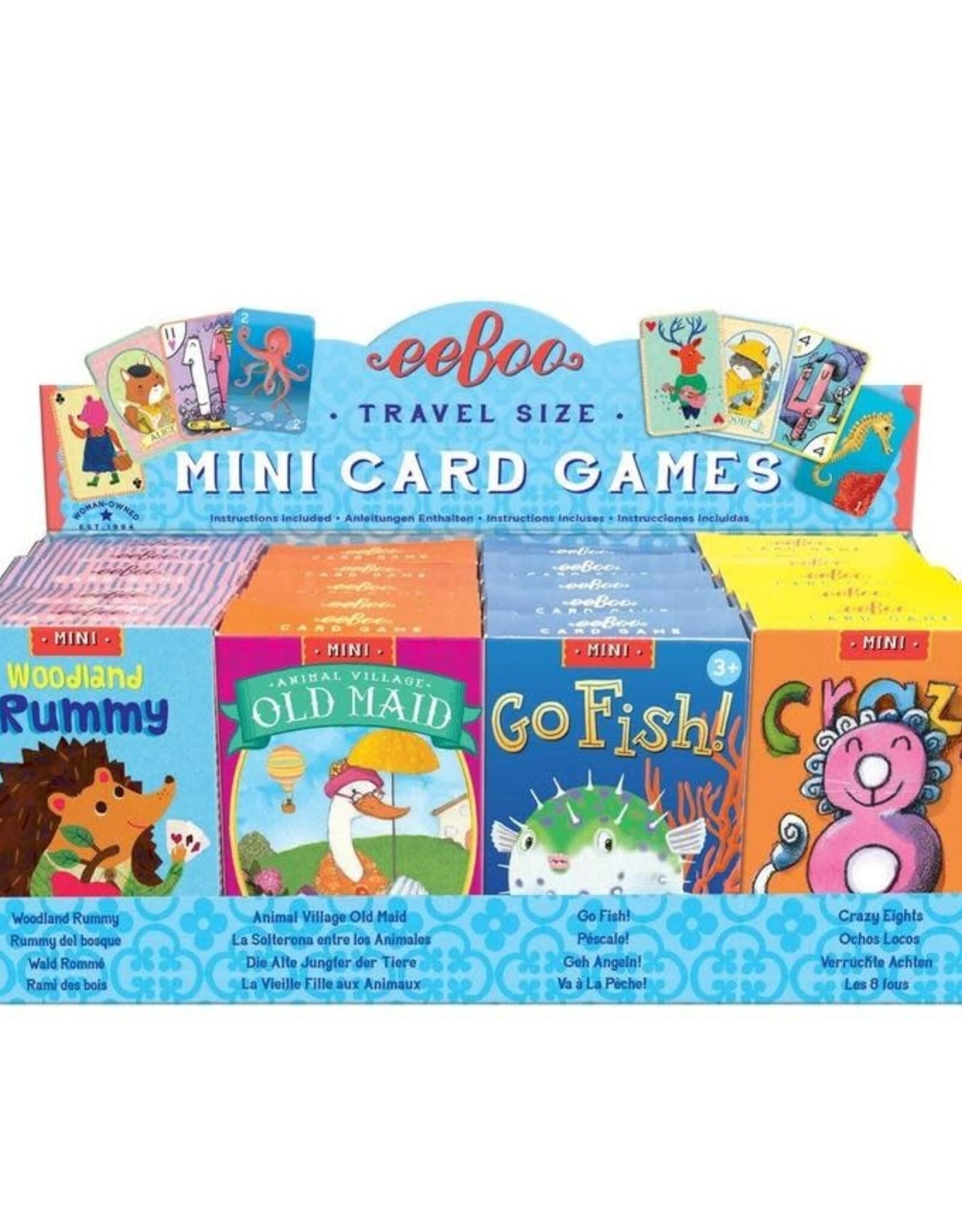 eeBoo Mini Playing Cards Assorted