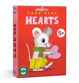 eeBoo Hearts Playing Cards