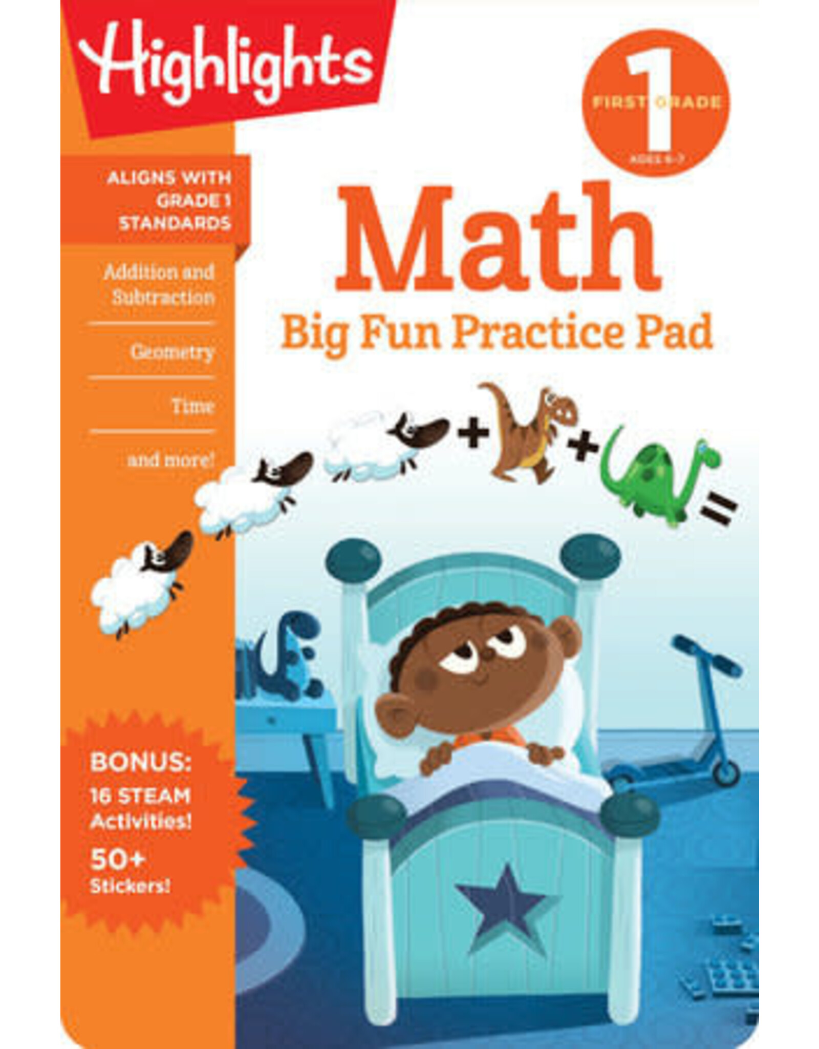 Highlights First Grade Math Big Fun Practice Pad
