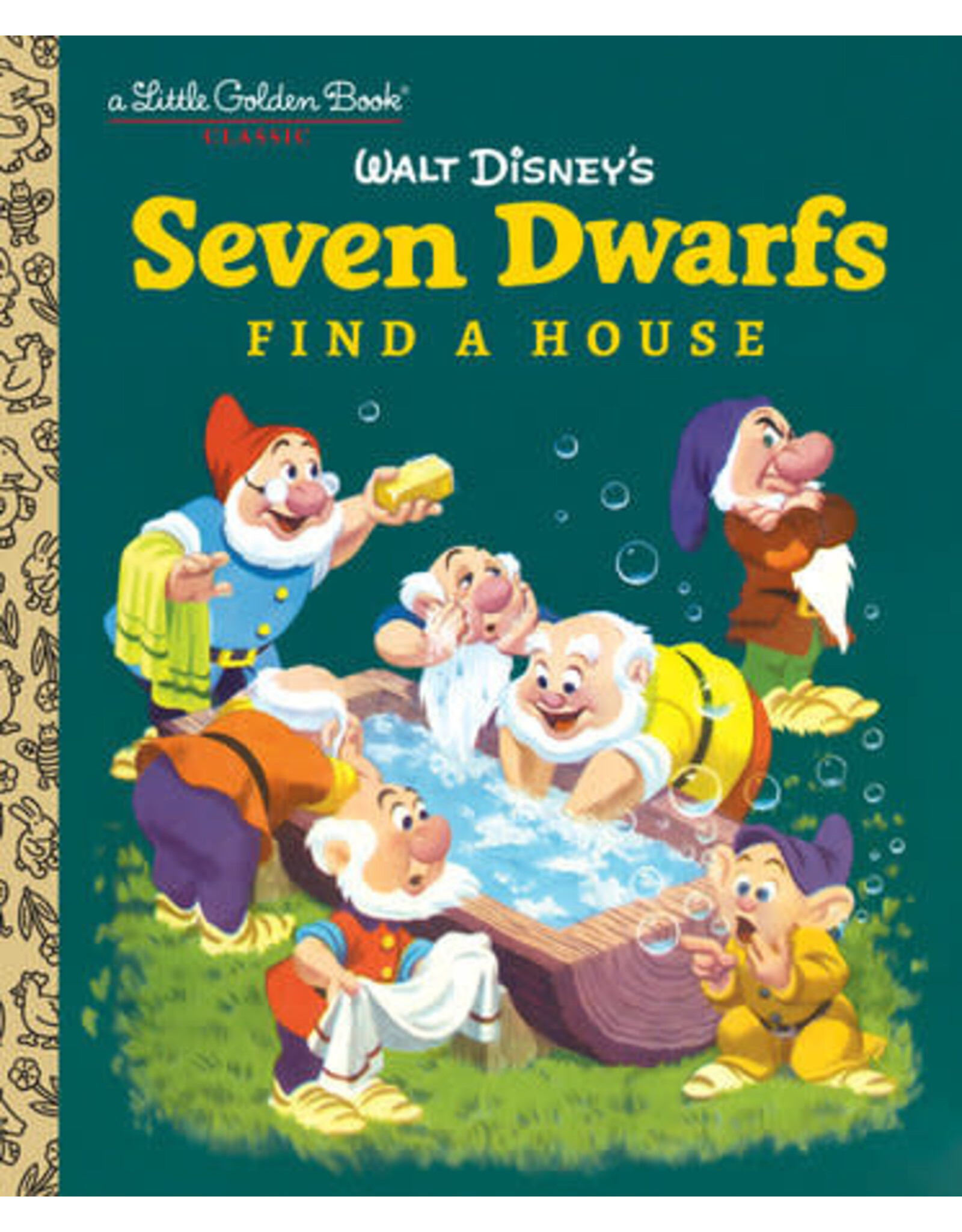 Little Golden Books Seven Dwarfs Find a House Little Golden Book