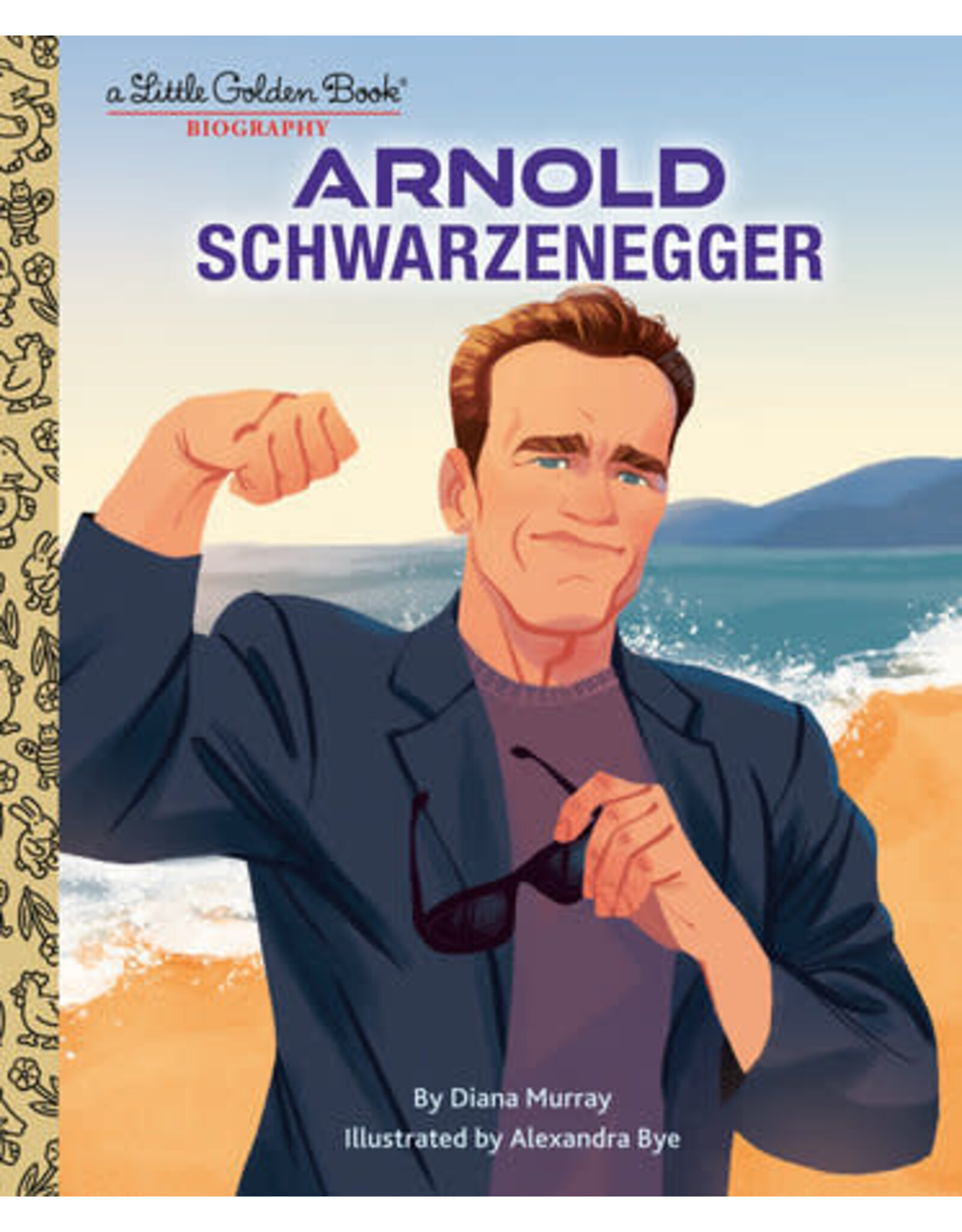 Little Golden Books Arnold Schwarzenegger: A Little Golden Book Biography