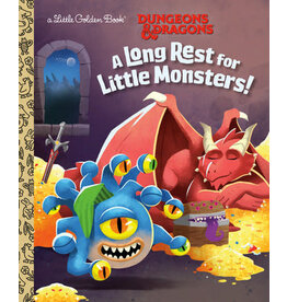 Little Golden Books A Long Rest for Little Monsters! (Dungeons & Dragons) Little Golden Book