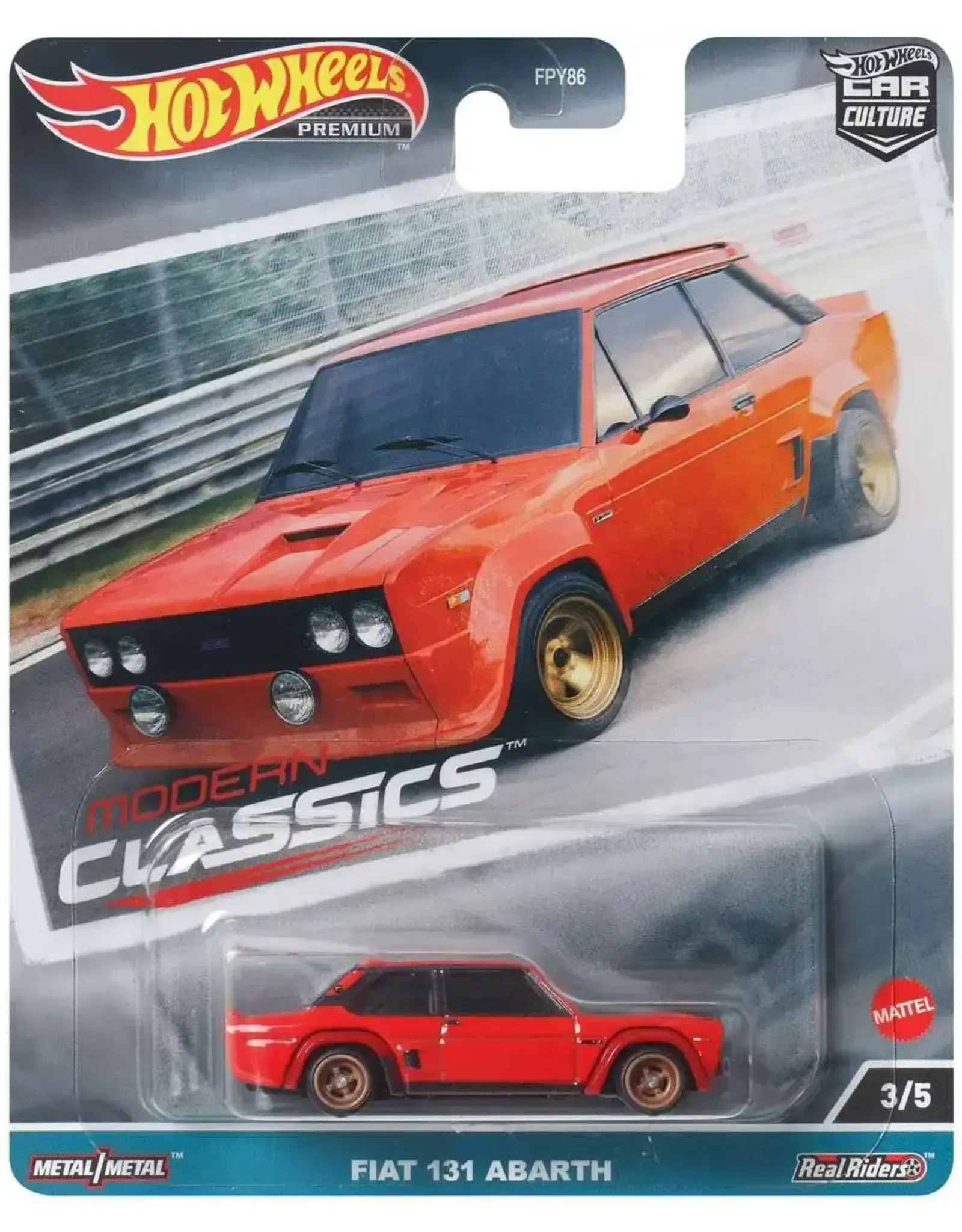 Mattel Hot Wheels Car Culture: Modern Classics - Fiat 131 Abarth