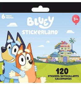 Bluey Stickerland Pad