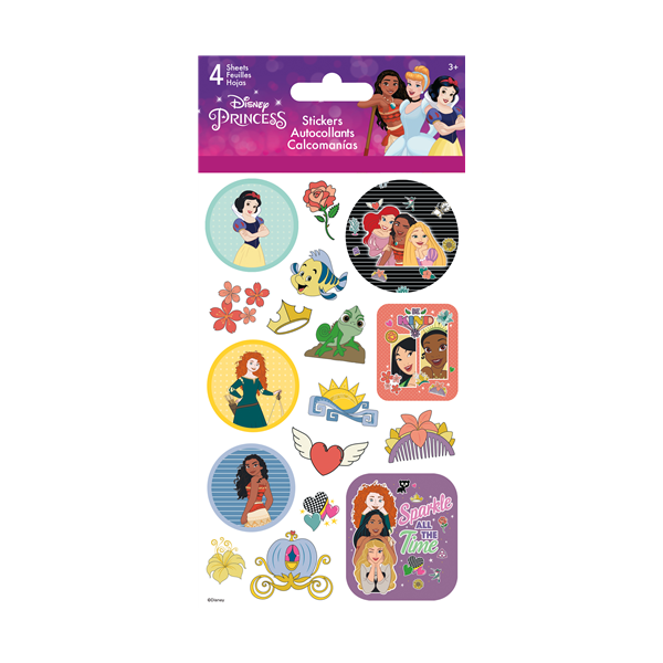 Disney Princess Sticker Collage Stickers Tumbleweed Toys
