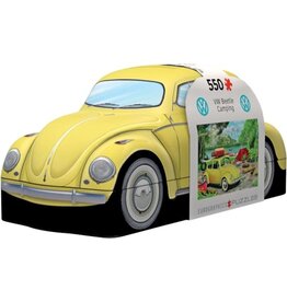 Eurographics VW Beetle Camping Shaped Tin 550pc