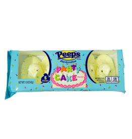 Just Born Peeps Marshmallow Chicks Party Cake Five Pack