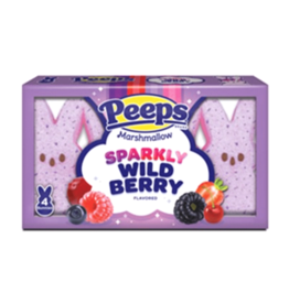 Just Born Easter Peeps 4ct Wildberry Bunnies