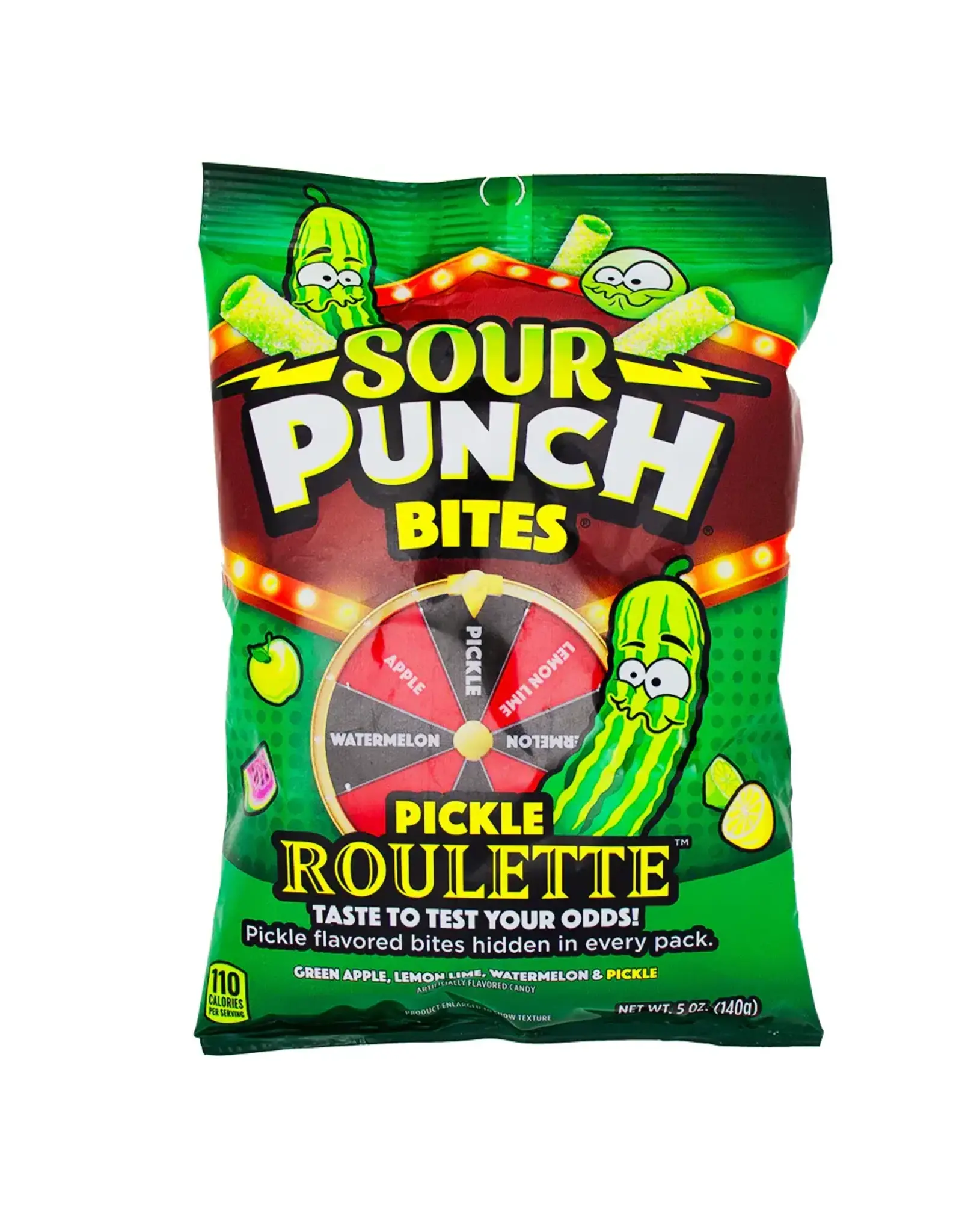 Sour Punch Bites Pickle Roulette