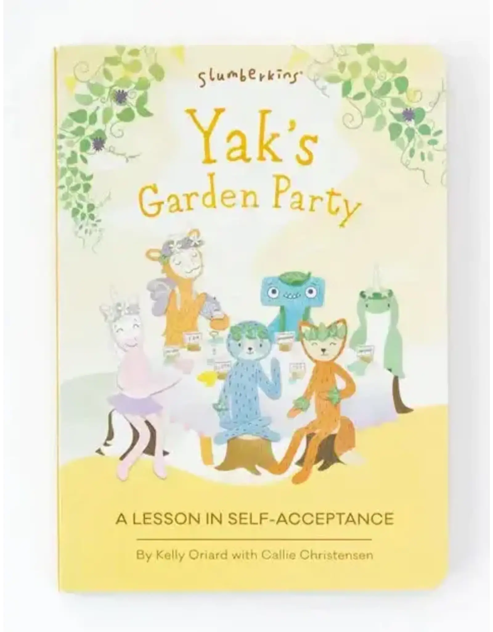 Slumberkins Yak's Garden Party Board Book