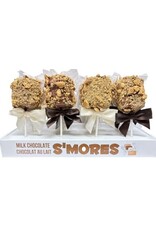 anDea Chocolate S'mores Pops