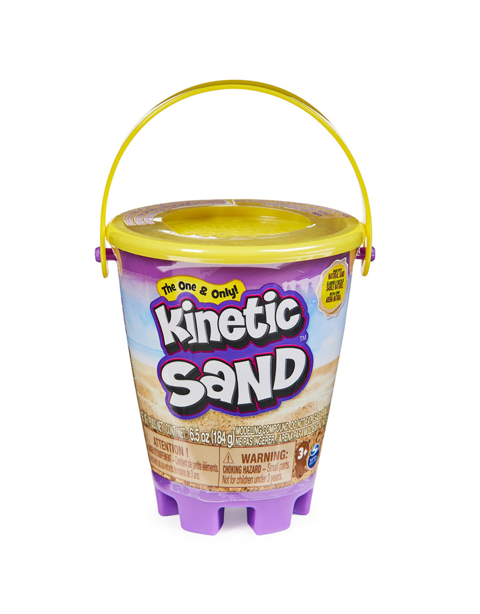 Spin Master Kinetic Sand - Mini Natural Sand Pail 6.5oz