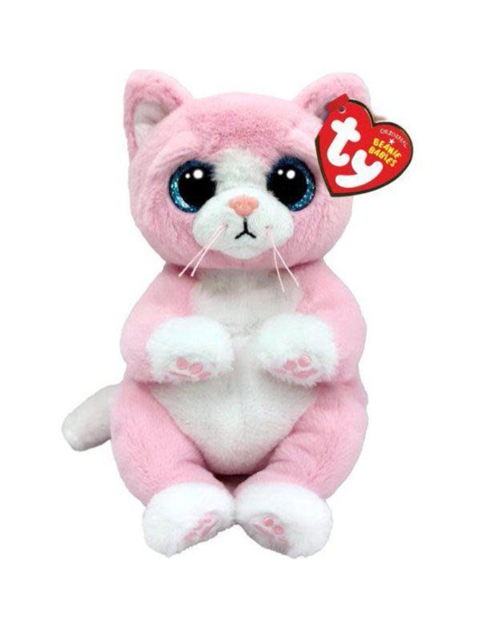 Ty Beanie Bellies - Lillibelle Pink Cat Reg