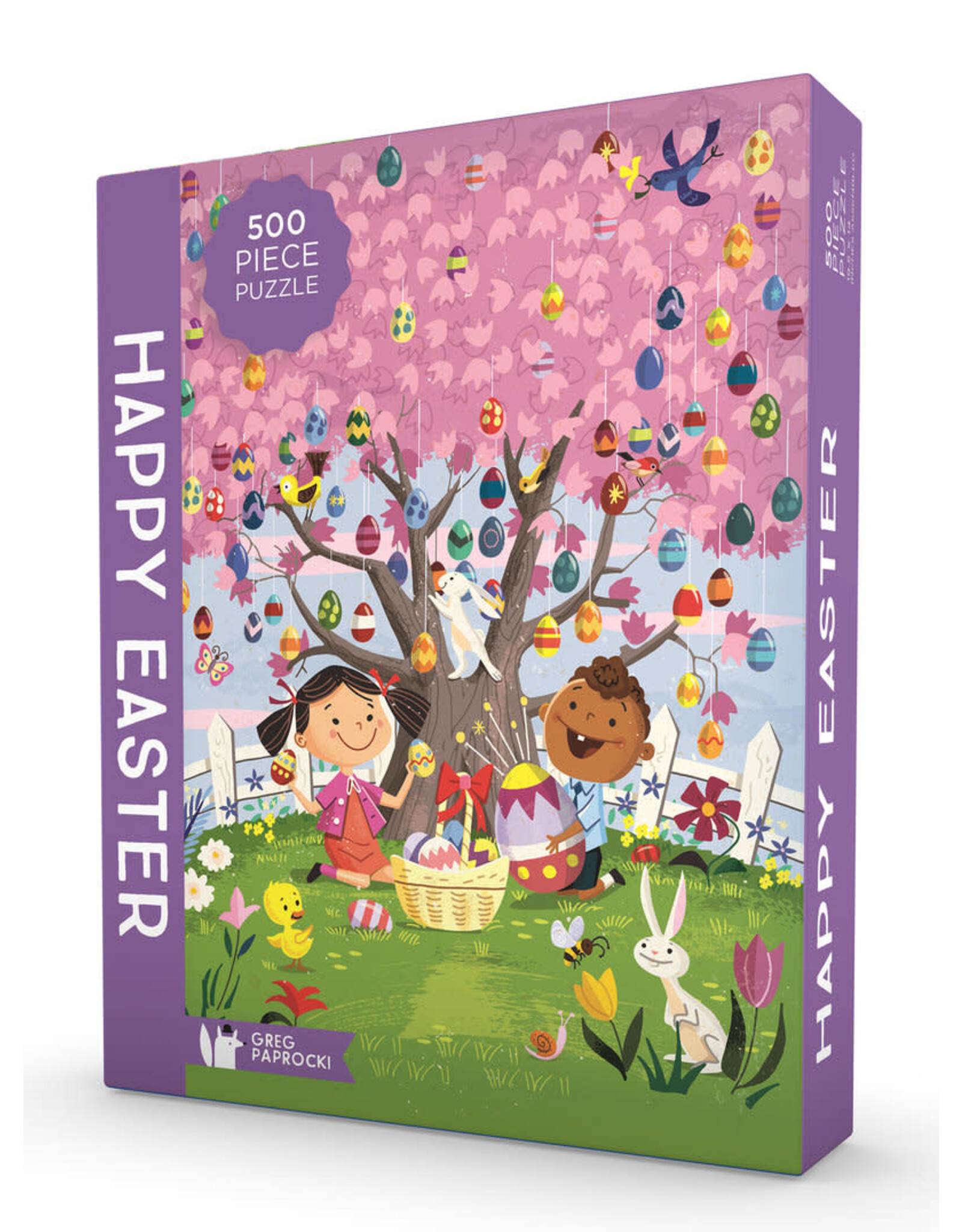 Mudpuppy Happy Easter Puzzle 500pc