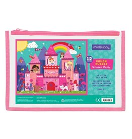 Mudpuppy Princess Castle Pouch 12pc Puzzle