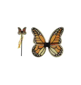 Great Pretenders Monarch Wings & Wand Set