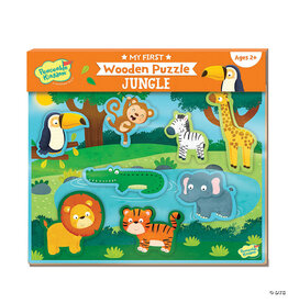 Peaceable Kingdom My First Wooden Puzzle: Jungle