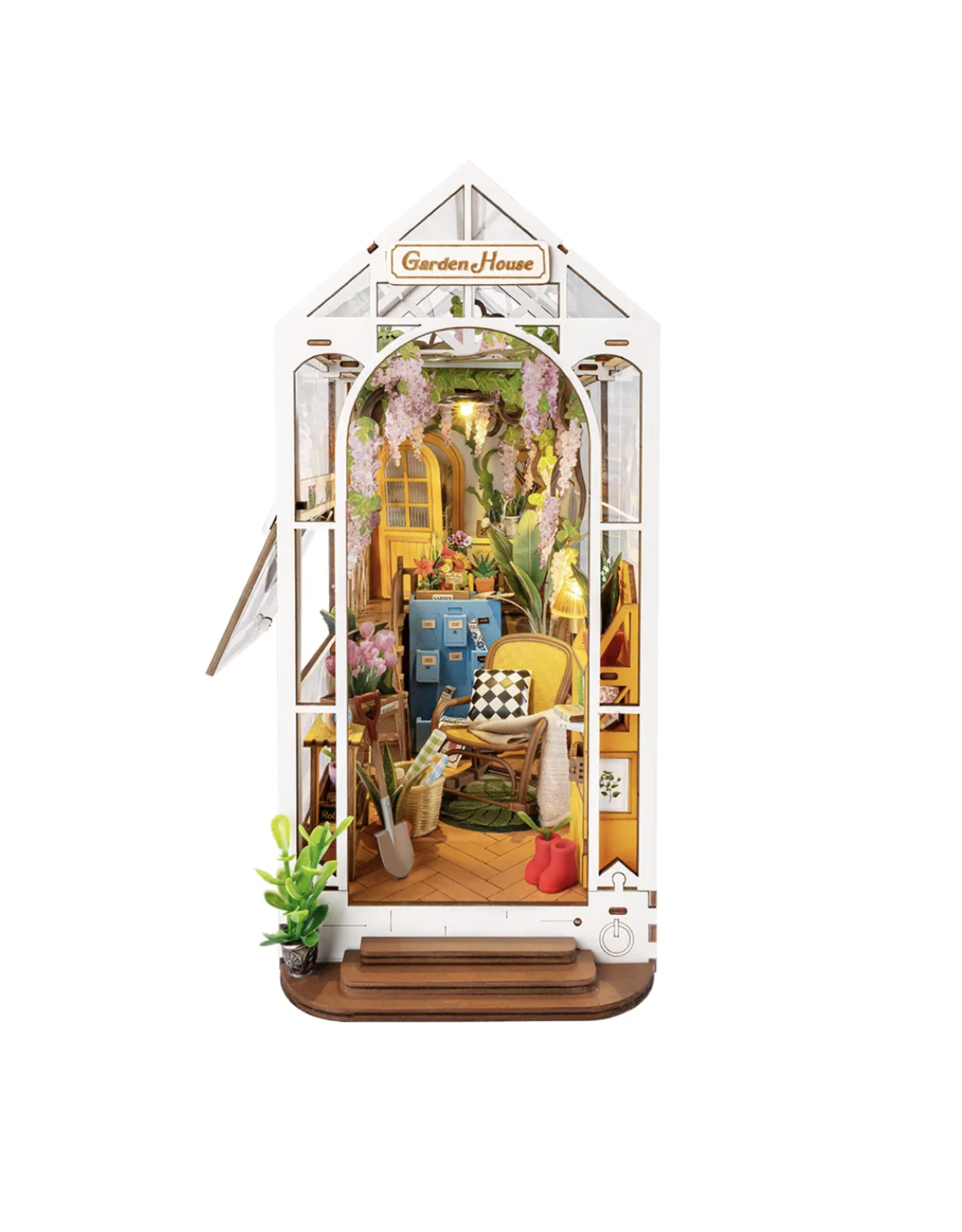 Robotime DIY Book Nook Flower House