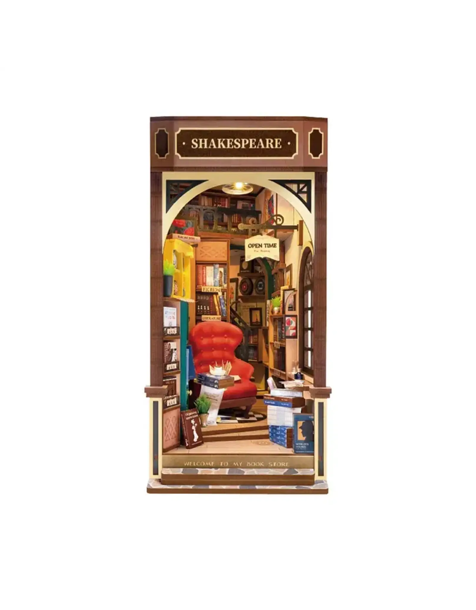 Robotime DIY Book Nook Bookstore