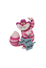 Jim Shore Mini Cheshire Cat This Way