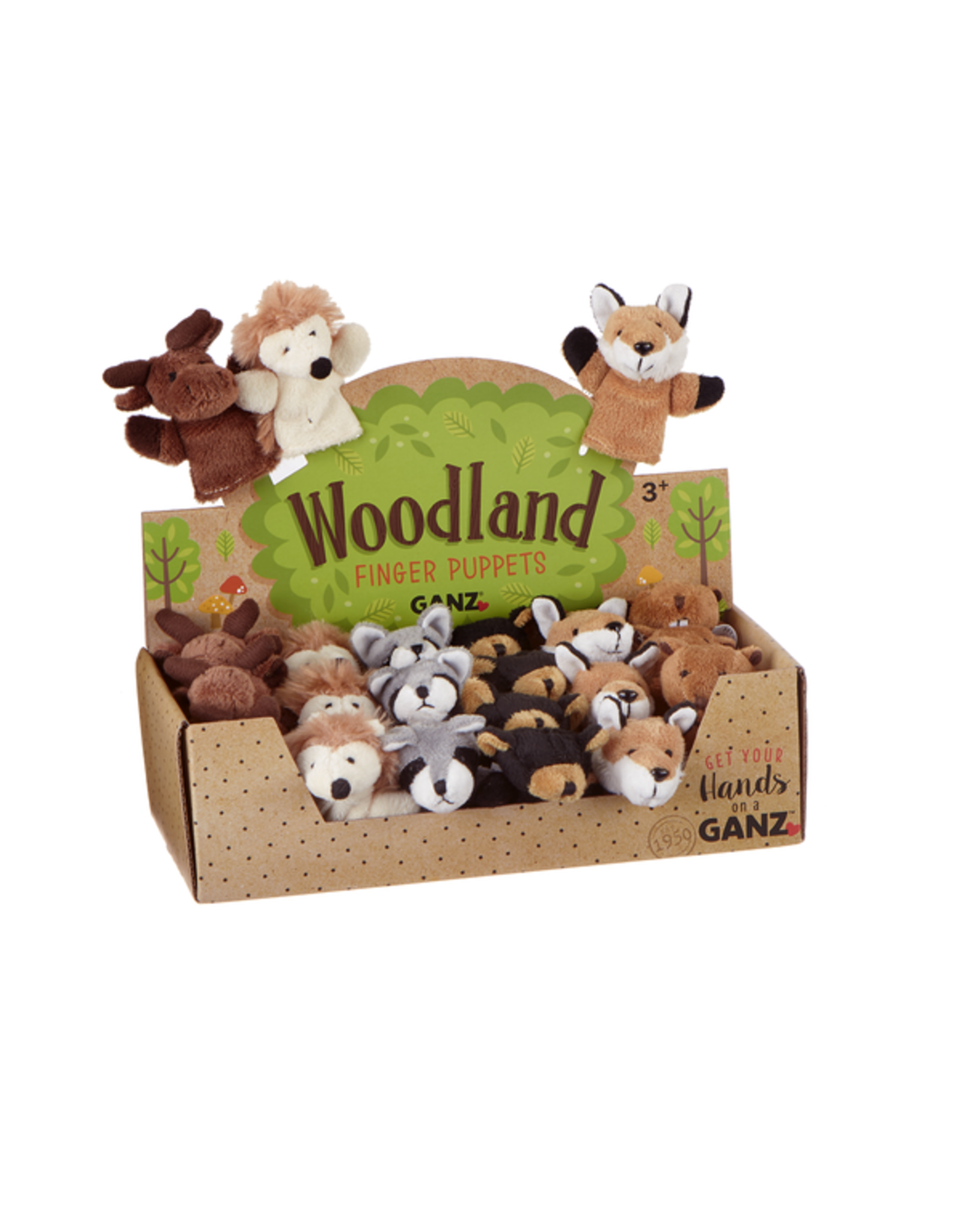 Ganz Woodland Finger Puppets Assorted