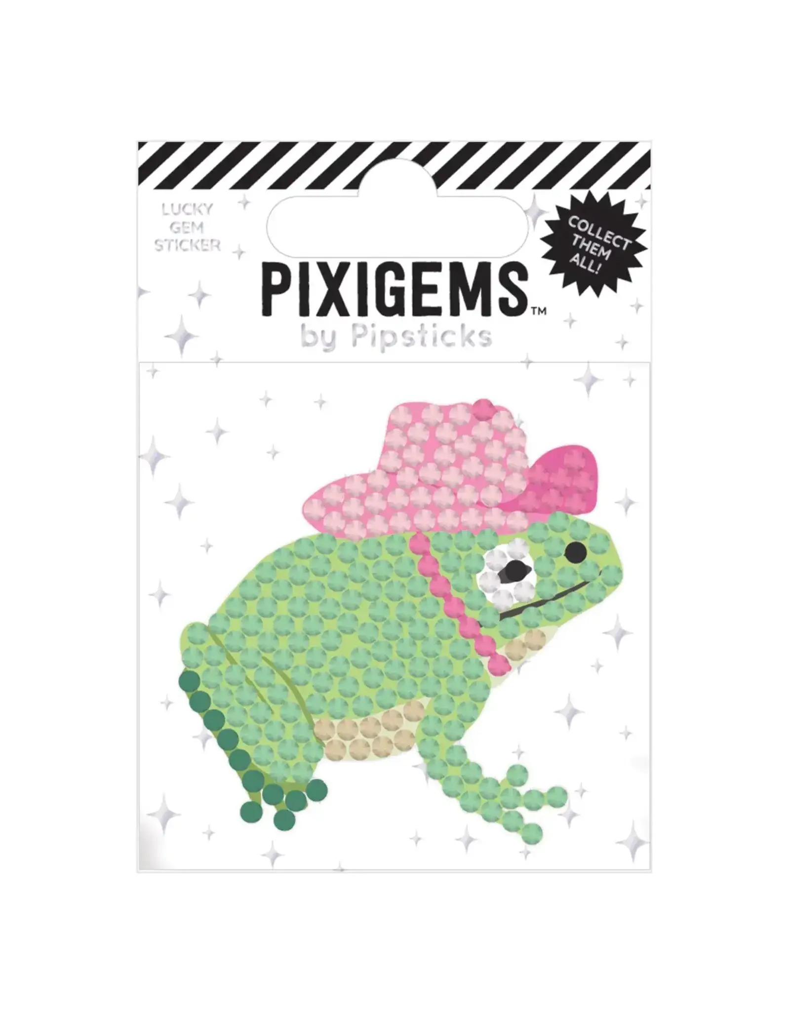 Pipsticks Frankie Frog Pixigem Sticker