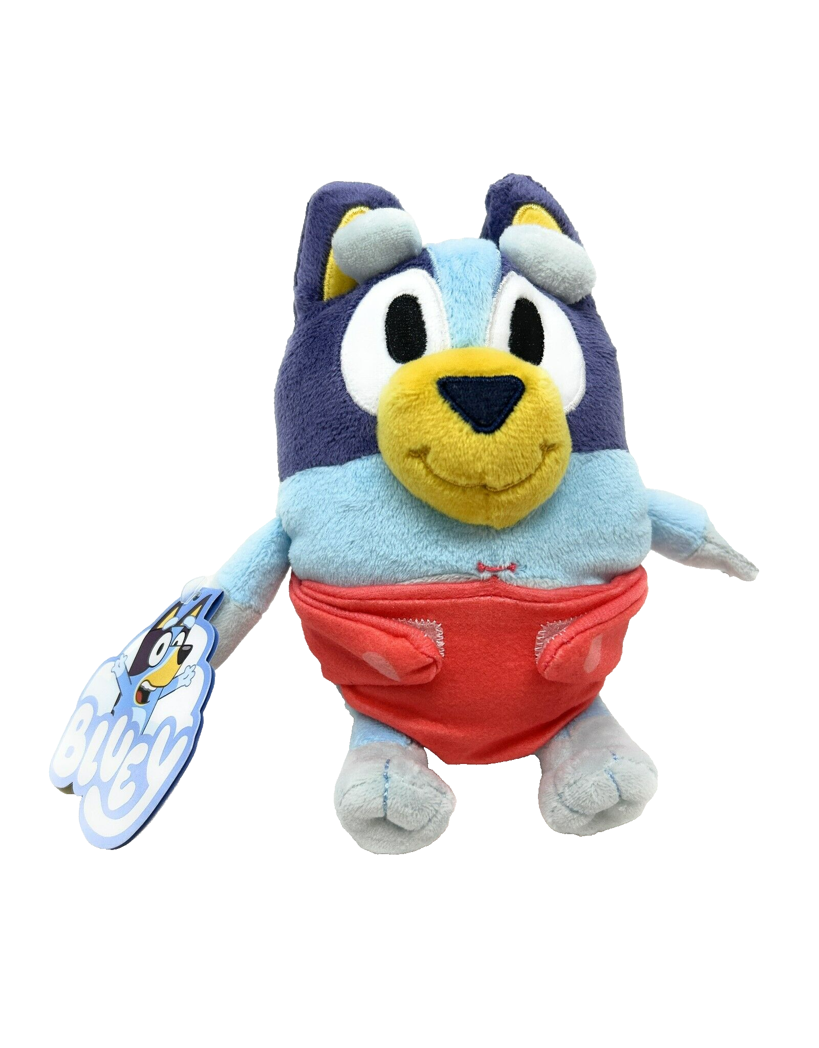 Moose 8" Bluey Plush - Baby Bluey with Diaper