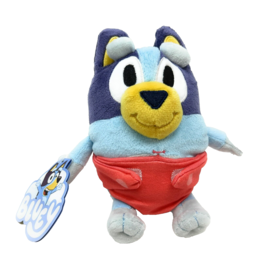 Moose 8" Bluey Plush - Baby Bluey with Diaper