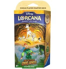 Ravensburger Disney Lorcana: Into the Inklands: Starter Deck - Amber & Emerald