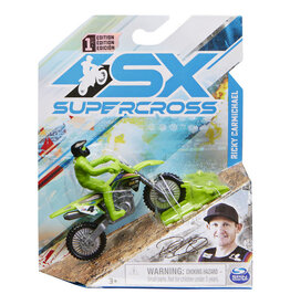 Spin Master Supercross 1:24 Motorcycle - Ricky Carmichael
