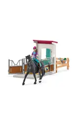 Schleich Horse box with Lisa & Storm