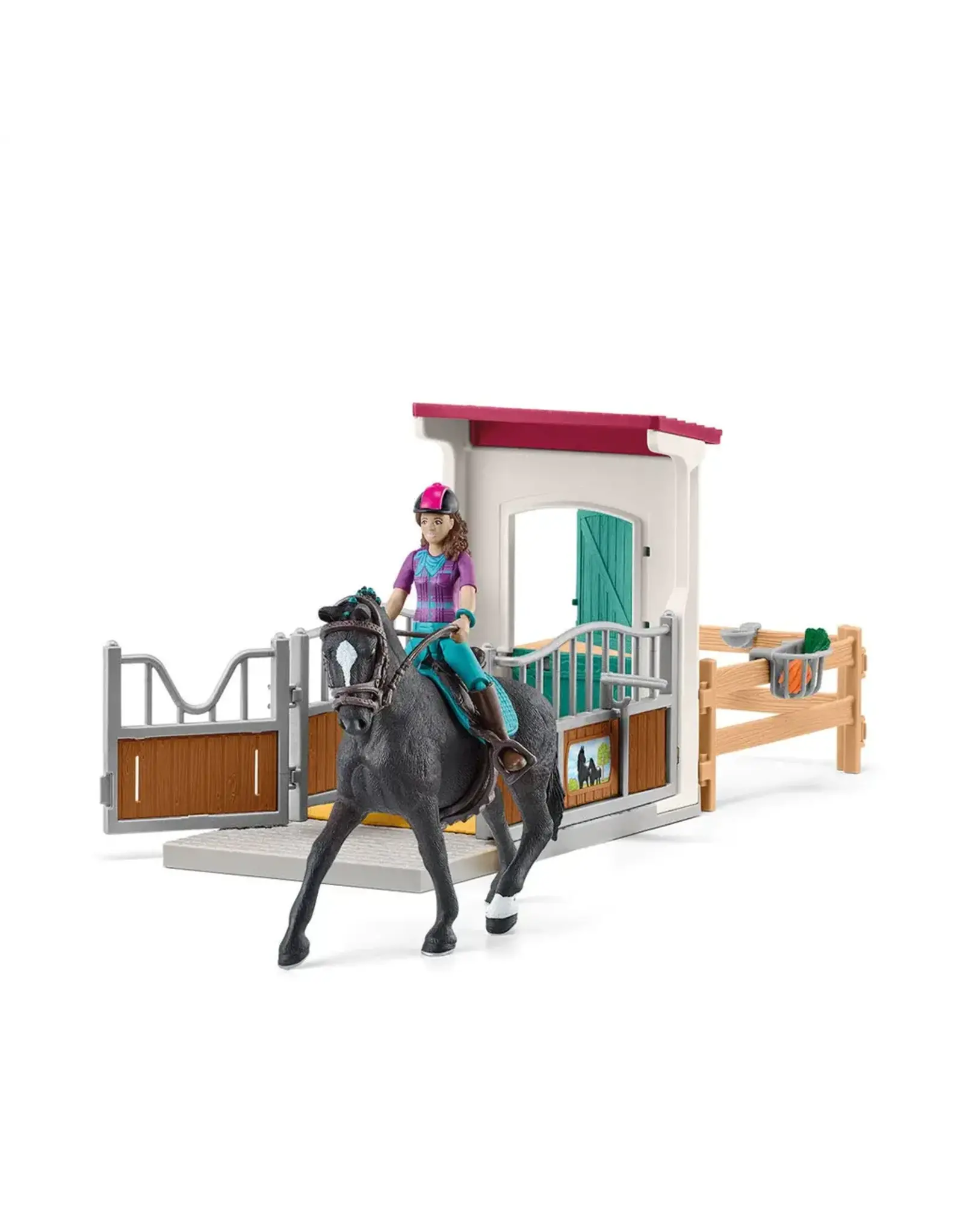 Schleich Horse box with Lisa & Storm