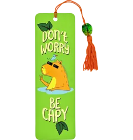 Peter Pauper Press Don't Worry Be Capy - Capybara Beaded Bookmark