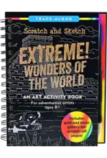 Peter Pauper Press Extreme! Wonders of the World Scratch and Sketch