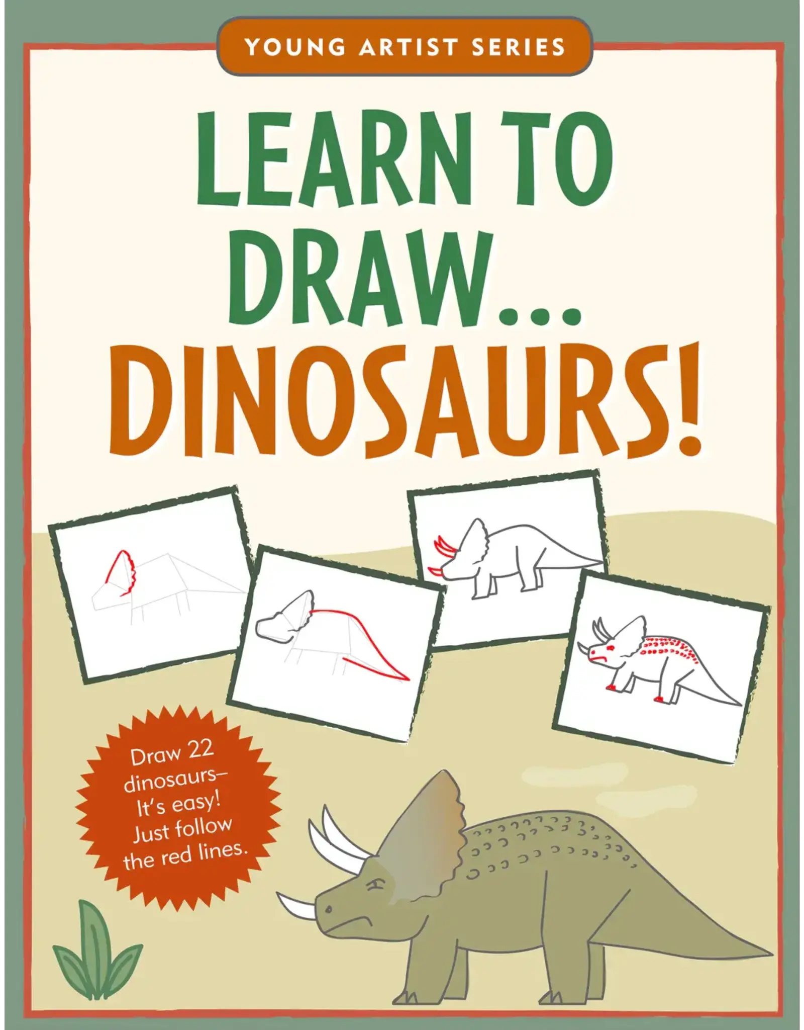 Peter Pauper Press Learn To Draw . . . Dinosaurs!