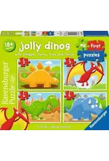 Ravensburger Jolly Dinos My First Puzzles - 2/3/4/5pc